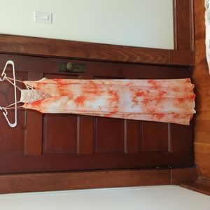 Tie-dye maxi dress - medium